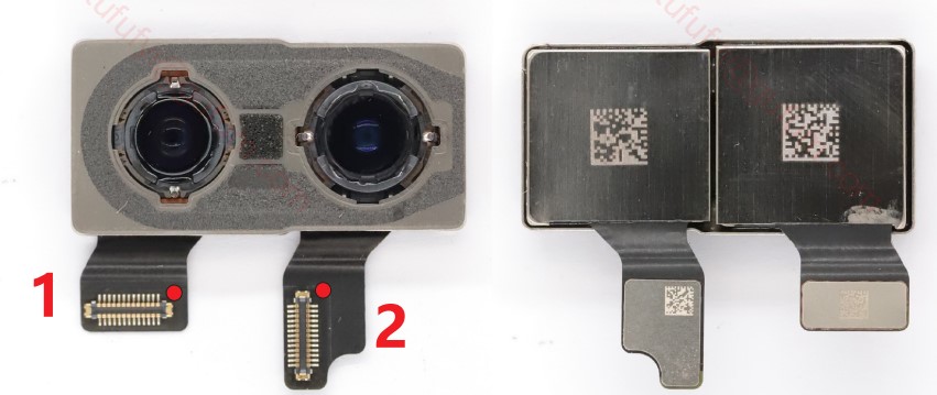 نقشه و شماتیک آیفون - ظاهر دوربین