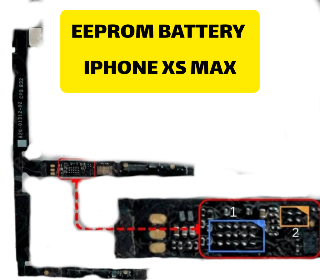 ایپی رام باتری آیفون xs max
eeprom battery iPhone xs max