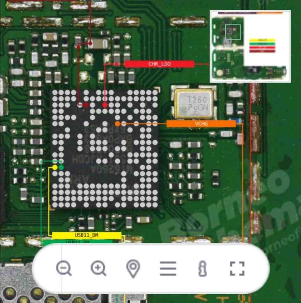 نقشه نوکیا 225