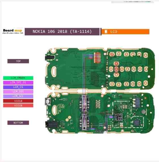 نقشه نوکیا 106 2018